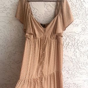 Women’s 2X Forever 21 Maxi Dress Wing Sleeve